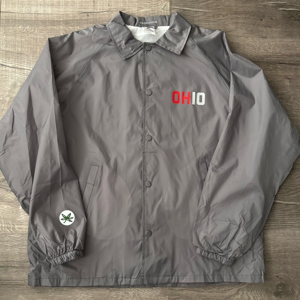 THE Ohio State red Windbreaker Jacket - Picture 4 of 4
